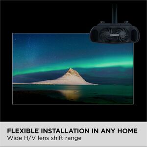 ViewSonic X100-4K Deckenmontage LED-Projektor - 16:9 - 3840 x 2160 Piel - 3,000,000:1 Kontrastverhältnis - 1200 lm Helligk
