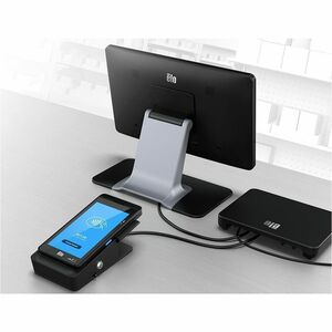 Elo M60 Rugged Handheld Terminal - 2D, 1D - 4G LTE - Black - 660 - 15.2 cm (6") - LCD - HD - 1440 x 720 - Touchscreen - 3