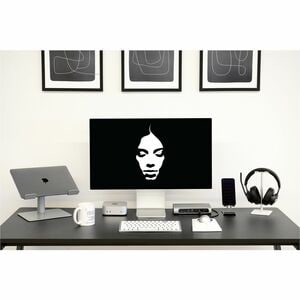 Kensington H3000 Kabellos Über das Ohr, Kopfbügel Stereo Headset - Schwarz - Google Assistant, Siri - Binaural - Geschloss