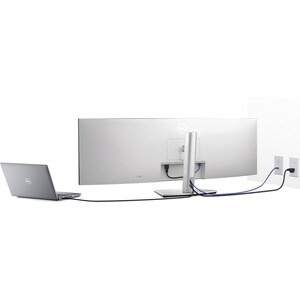 Dell UltraSharp U4924DW 49 Zoll Class Dual Quad HD (DQHD) Gekrümmter Bildschirm LCD-Monitor - 32:9 Format - 124,5 cm (49 Z