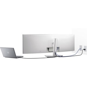 Dell UltraSharp U4924DW 49" Class Dual Quad HD (DQHD) Curved Screen LCD Monitor - 32:9 - 49" Viewable - In-plane Switching