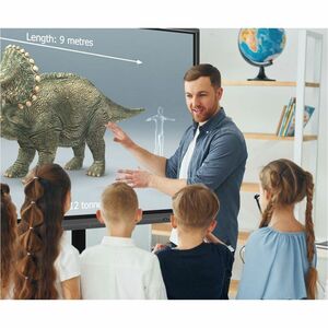 Optoma Creative Touch 3863RK Collaboration Display - 86" LCD Cortex A72 + A53 - 8 GB - Infrared (IrDA) - Touchscreen - 384