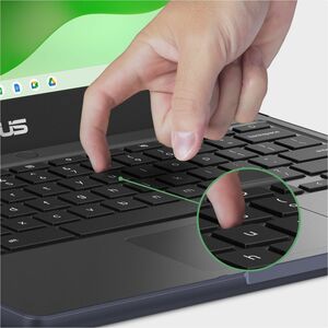 Asus Chromebook CR11 CR1104CTA-CN1432-CA 11.6" Rugged Chromebook - HD - Intel N-Series N150 - 4 GB - 32 GB Flash Memory - 