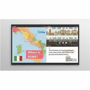 LG CreateBoard 86TR3DQ-B Collaboration Display - 86" LCD - ARM Cortex A73 + A53 - 8 GB - Touchscreen - 16:9 Aspect Ratio -