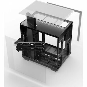 be quiet! Light Base 500 Light Base 500 Black Gaming-Computergehäuse - ATX, Micro ATX, Mini ITX Motherboard Supported - To