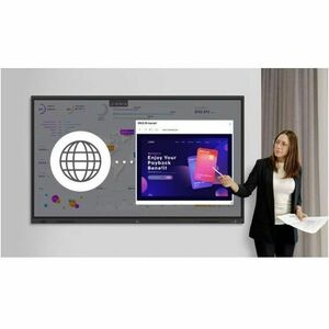 LG CreateBoard 86TR3DQ-B 2184.40 mm 4K UHD LCD Collaboration Display - ARM Cortex A73 + A53 - 8 GB - Touchscreen - 16:9 As