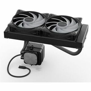 be quiet! Light Loop IO LCD Cooling Fan/Radiator/Pump - Processor - 120 mm Maximum Fan Diameter - 2 x Fan(s) - 2100 rpm - 