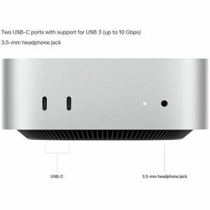 Mac mini - Silver - M5 Pro (15-core CPU / 16-core GPU) - 24GB unified memory - 512GB SSD - 2.5 Gigabit Ethernet (Keyboard 