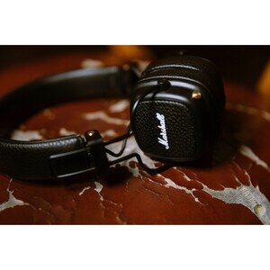 Marshall Major III Com fios/sem fios Headset, Na orelha Estéreo Fone de ouvido - Preto - Binaural - Circum-auditivo - 1000