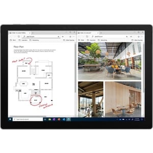 Microsoft Surface Pro 7+ Tablet - 12.3" - 16 GB - 256 GB SSD - Windows 10 Pro - 4G - Platinum - Core i5 11th Gen Quad-core