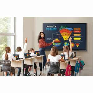 Samsung WA75D 4K UHD LCD Pantalla de colaboración - Infrarrojo (IrDA) - Pantalla Táctil - 3840 x 2160 - 400cd/m² - 1,200:1