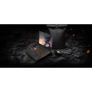 Laptop para videojuegos - TUF Gaming A15 FA506 FA506NC-HN011W 39.6cm (15.6") - Full HD - 144Hz - AMD Ryzen 5 7640HS - 8GB 