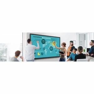 LG CreateBoard 55TR3DQ 1397 mm 4K UHD LCD Collaboration Display - ARM Cortex A73 + A53 - 8 GB - Touchscreen - 16:9 Aspect 