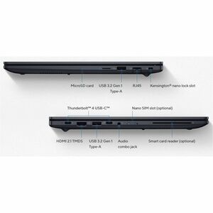 Asus ExpertBook B3 B3405 B3405CCA-LY1677X 14" Notebook - WUXGA - Intel Core Ultra 5 225H - 16 GB - 512 GB SSD - Smart Card