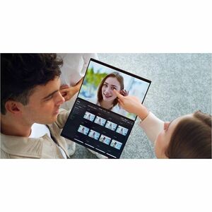 Asus ZenBook Duo UX8407 UX8407AA-SN079W 35.6 cm (14") Touchscreen Detachable Copilot+ PC 2 in 1 Notebook - 3K - 144 Hz - I