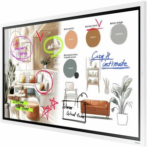 Samsung Flip WM55FX 55" 4K UHD LCD Collaboration Display - Infrared - Touchscreen - 16:9 Aspect Ratio - 3840 x 2160 - LED 