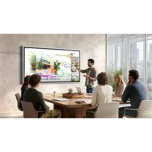 Samsung Flip WM85F 2159 mm 4K UHD LCD Collaboration Display - 3840 x 2160 - 450 cd/m² - 2160p - HDMI