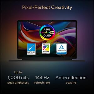 Asus ProArt PZ14 HT7407 HT7407NA-SN024WS 35.56 cm (14") Touchscreen Detachable Copilot+ PC 2 in 1 Notebook - 3K - 144 Hz -