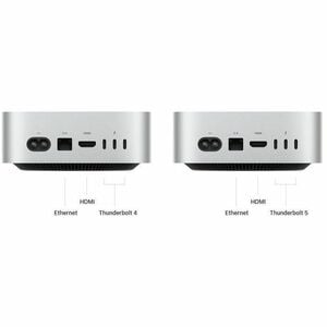 Mac mini - Silver - M5 Pro (15-core CPU / 16-core GPU) - 24GB unified memory - 512GB SSD - 2.5 Gigabit Ethernet (Keyboard 