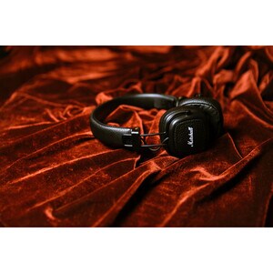 Marshall Major III Com fios/sem fios Headset, Na orelha Estéreo Fone de ouvido - Preto - Binaural - Circum-auditivo - 1000
