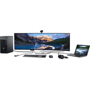 Dell UltraSharp U4924DW 49 Zoll Class Dual Quad HD (DQHD) Gekrümmter Bildschirm LCD-Monitor - 32:9 Format - 124,5 cm (49 Z
