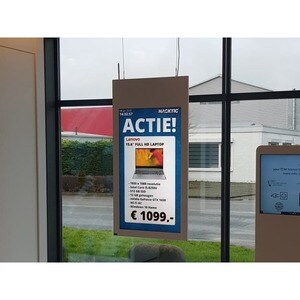 AllSee HDS55HD8-B 55" LCD Digital Signage Display - 24 Hours/7 Days Operation - In-plane Switching (IPS) Technology - ARM 