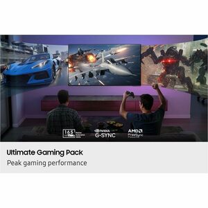 Samsung S95F QN65S95FAF 64.5" Smart OLED TV - 4K UHDTV - Graphite Black - Alexa, Google Assistant, Bixby Supported - TV Pl