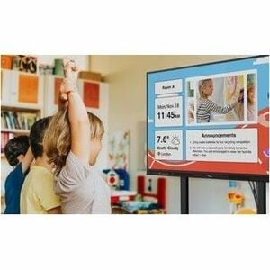 Optoma Creative Touch 3863RK Collaboration Display - 86" LCD Cortex A72 + A53 - 8 GB - Infrared (IrDA) - Touchscreen - 384