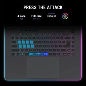 Laptop para videojuegos - Asus ROG Strix G16 G615 G615LM-RV015W 40.6cm (16") - WUXGA - 165Hz - Intel Core Ultra 9 275HX - 