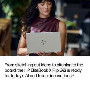 HP EliteBook X Flip G2i 14 inch Notebook Next Gen AI PC Wolf Pro Security Edition. Tipo di prodotto: Ibrido (2 in 1). Fami