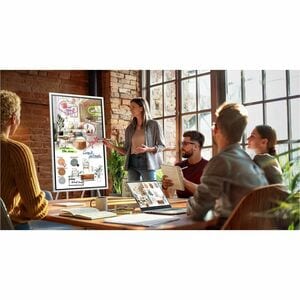 Samsung Flip WM85F 2159 mm 4K UHD LCD Collaboration Display - 3840 x 2160 - 450 cd/m² - 2160p - HDMI