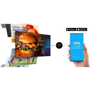 Samsung BE75T-H 190,5 cm (75 Zoll) LCD Digital-Signage-Display - Ja - 3840 x 2160 - LED - 2160p - USB - HDMI-KabelWireless