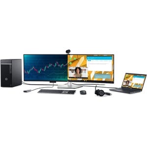 Dell UltraSharp U4924DW 49" Class Dual Quad HD (DQHD) Curved Screen LCD Monitor - 32:9 - 49" Viewable - In-plane Switching