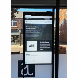 AllSee UDS55HD8B 55" LCD Digital Signage Display - 1920 x 1080 - 3500 cd/m² - 1080pWireless LAN - Android 7.1 Nougat - Black