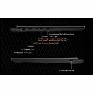 Asus TUF A16 FA608UP-QT115W Jaeger Gray 16in QHD+Nontouch Ryzen7 260 Processor 3.8GHz AMD XDNA NPU up to 16 TOPS 16GB 1TB 