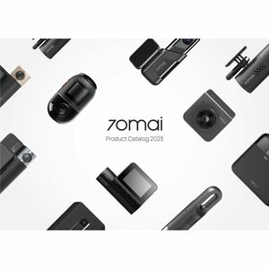 70mai A200 Front/Rear Vehicle Camera - 5.1 cm (2") Screen - Wireless - Night Vision - 1920 x 1080 Video - CMOS