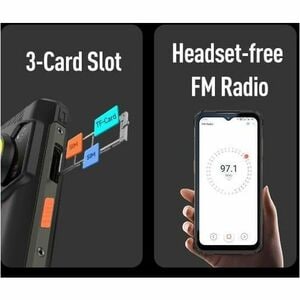 Ulefone Armor 21 256 GB Rugged Smartphone - 16.7 cm (6.6") LCD Full HD Plus 1080 x 2408 - Octa-core (Cortex A76Dual-core (