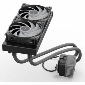 be quiet! Light Loop IO LCD Cooling Fan/Radiator/Pump - Processor - 120 mm Maximum Fan Diameter - 2 x Fan(s) - 2100 rpm - 