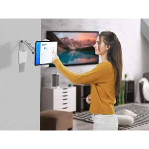 CTA Digital PAD-KMS 2-in-1 Kitchen Mount Stand for iPad and Tablets - 13" Height x 13.5" Width x 7" Depth - Aluminum - Stu