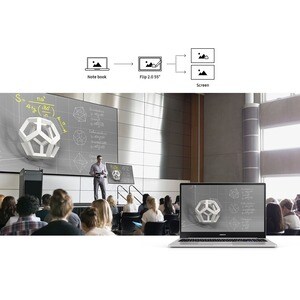 Samsung WM55R-W 1397 mm LCD Digital Signage Display - Touchscreen - 3840 x 2160 - Edge LED - 350 cd/m² - 2160p - USB - HDM