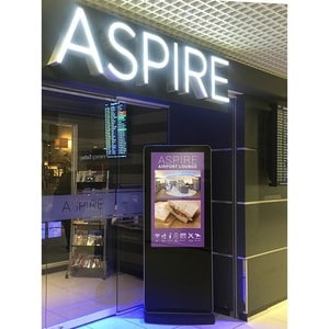 AllSee L55HD9 55" LCD Digital Signage Display - Cortex A17 1.60 GHz - 2 GB DDR3 SDRAM - 1920 x 1080 - LED - 450 cd/m² - 10