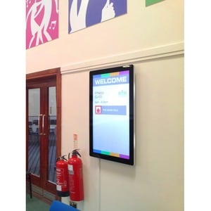 AllSee Slimline Pro PF22HD9 22" LCD Digital Signage Display - 24 Hours/7 Days Operation - In-plane Switching (IPS) Technol