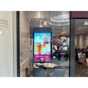 AllSee HDS55HD8-B 55" LCD Digital Signage Display - 24 Hours/7 Days Operation - In-plane Switching (IPS) Technology - ARM 