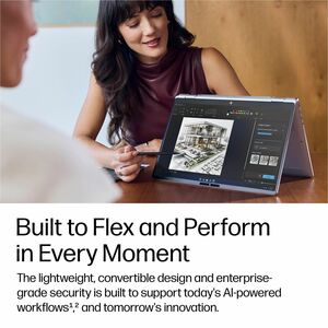 HP EliteBook X Flip G2i 14 inch Notebook Next Gen AI PC Wolf Pro Security Edition. Tipo di prodotto: Ibrido (2 in 1). Fami