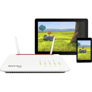 FRITZ! FRITZ!Box 6890 Wi-Fi 5 IEEE 802.11a/b/g/n/ac Ethernet, VDSL, Cellular Modem/Wireless Router - 4G - LTE, HSPA+, HSUP