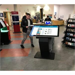 AllSee TWP43B 43" LCD Digital Signage Kiosk - 24 Hours/7 Days Operation - In-plane Switching (IPS) Technology - Touchscree