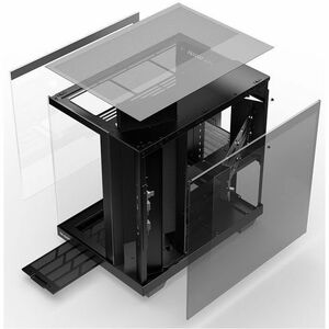 Boîtier pour ordinateur de jeux be quiet! Light Base 500 Light Base 500 Black - Tour - Noir - Acier, Ver, Acrylonitrile bu