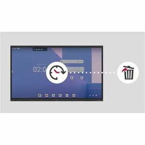 LG CreateBoard 86TR3DQ 2184.40 mm 4K UHD LCD Collaboration Display - ARM Cortex A73 + A53 - 8 GB - Touchscreen - 16:9 Aspe