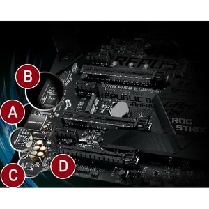 Asus ROG Strix B450-E GAMING Desktop Motherboard - AMD B450 Chipset - Socket AM4 - ATX - Athlon Processor Supported - 64 G