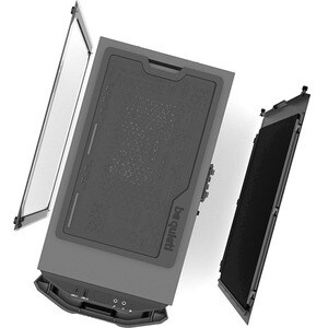 be quiet! Pure Base 500 FX Computergehäuse - ATX, Micro ATX, Mini ITX Motherboard Supported - Midi-Tower - Acrylnitril-But